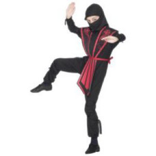 Black Ninja Costume for Children, size M