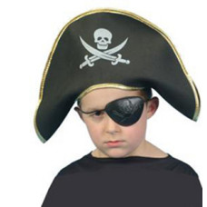 Kalóz kapitány kalap gyerekeknek