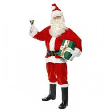 Santa Claus Costume in Felt Fur