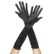 Woman Long Glove Black