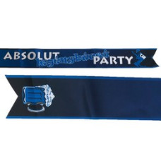 Absolut feliratú legénybúcsú party vállszalag